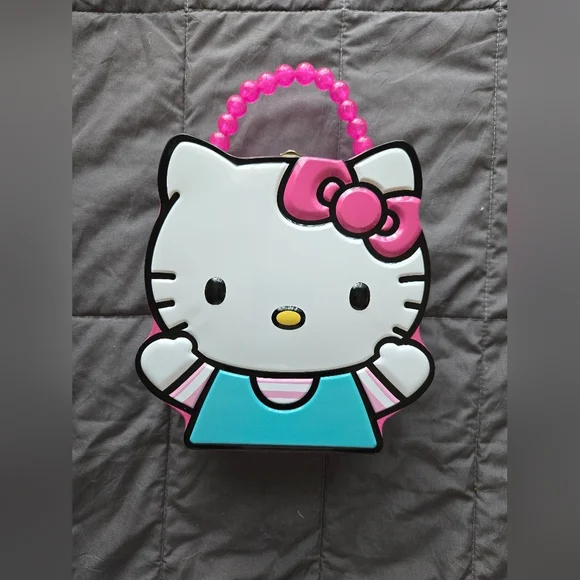 Hello Kitty By Sanrio Pink and Blue Lunch Handbag - Picture 6 of 6